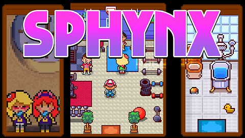 Pokemon Sphynx - Fan-made Game with Mother Game Style has a new story, a new region, good music