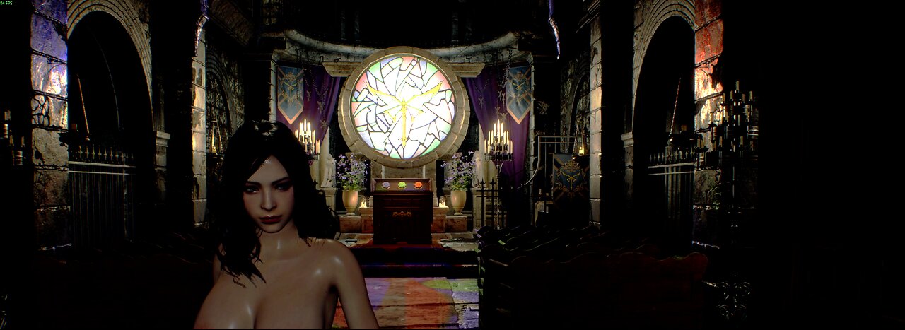 K18 Live! Resident Evil 4 Remake - Nude Ada replaces Leon - Playthrough Part 3