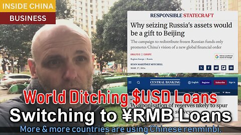 The world ditch $USD loans for ¥ renminbi loans 😇