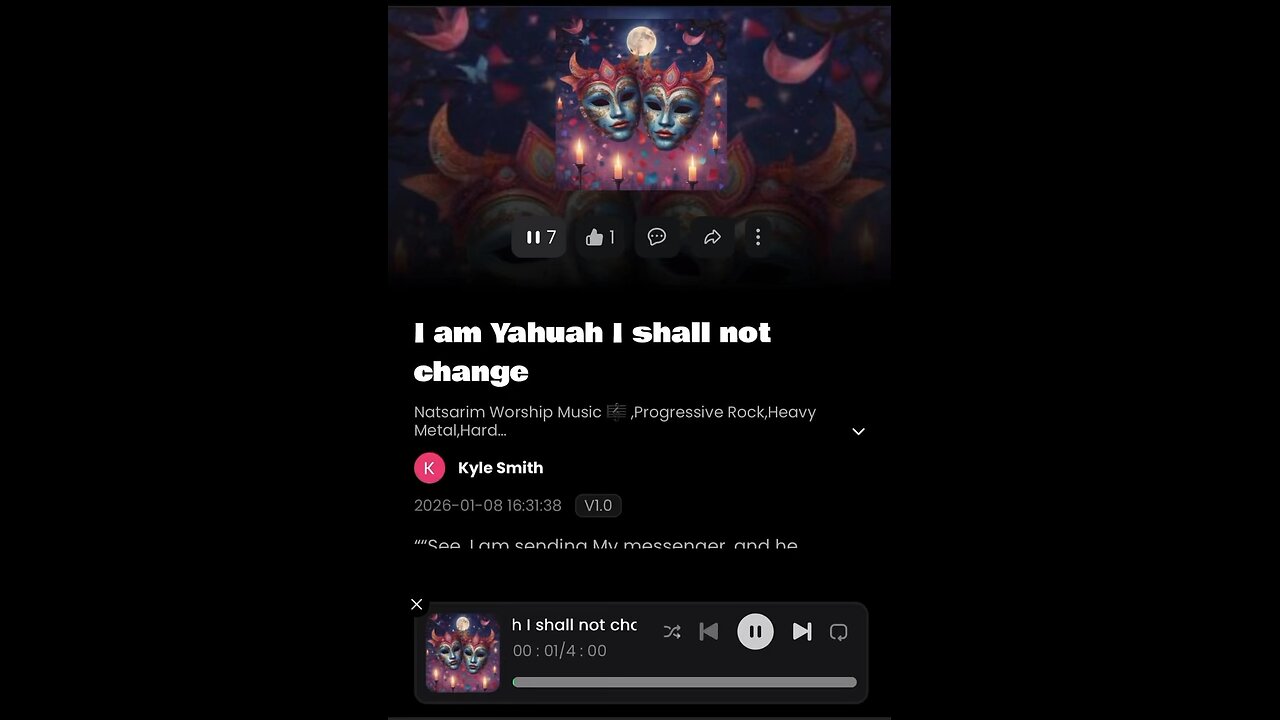 I am Yahuah I shall not change