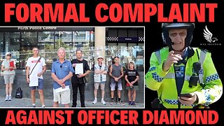 FORMAL COMPLAINT - AGAINST OFFICER DIAMOND