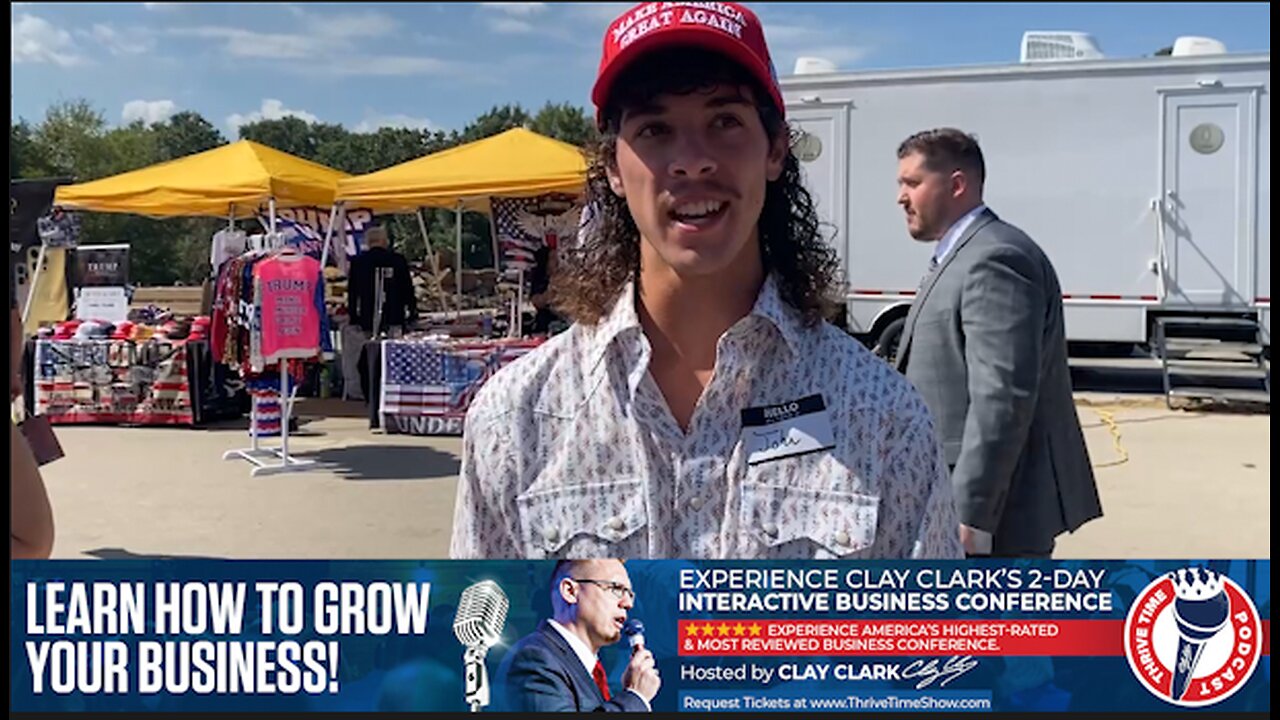 Clay Clark Business Conference Reviews | "I'm from Virginia. I've Learned Alot of Great Stuff. It's Very, Very Energetic. Kind of My Style of People. They Love Life & They Love Business. I Think It's Awesome!" - Jonathan