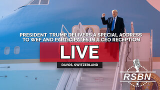 LIVE: Pres. Trump Starts Switzerland Trip with a Special Address to WEF & a CEO Reception - 01/21/26