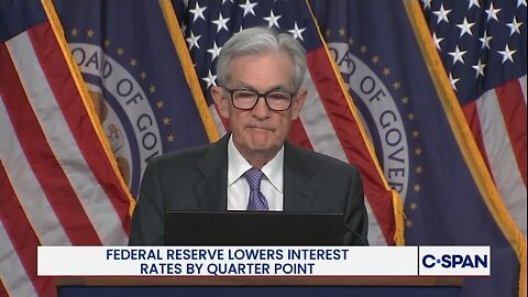 Fed Chair Lowers Interest Rates By Quarter Percent
			