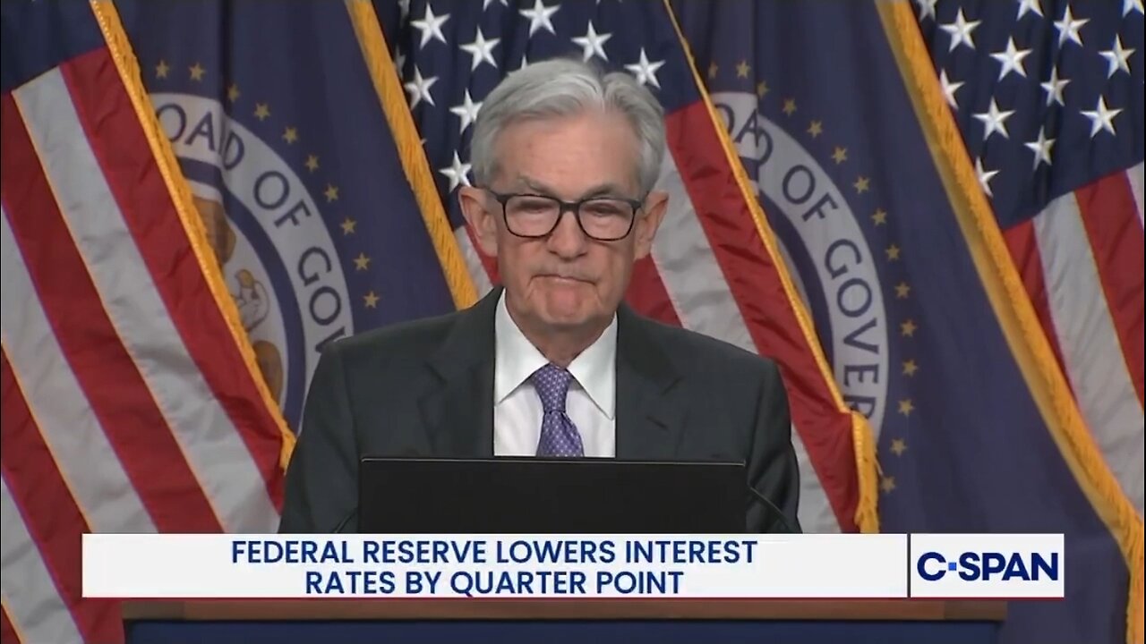 Fed Chair Lowers Interest Rates By Quarter Percent
