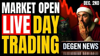 Live Trading Stock Market Open, Breaking News & Crypto Drama