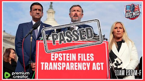 Epstein Files Transparency Act Passed!