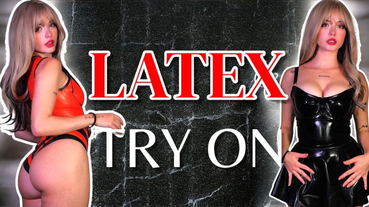 Hot Latex Outfits Try-on Haul