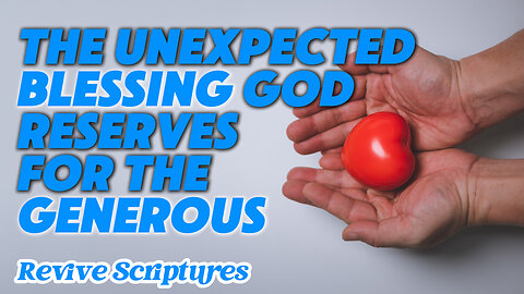 The Unexpected Blessing God Reserves for the Generous | Blessed Are the Givers | Spurgeon Devo
