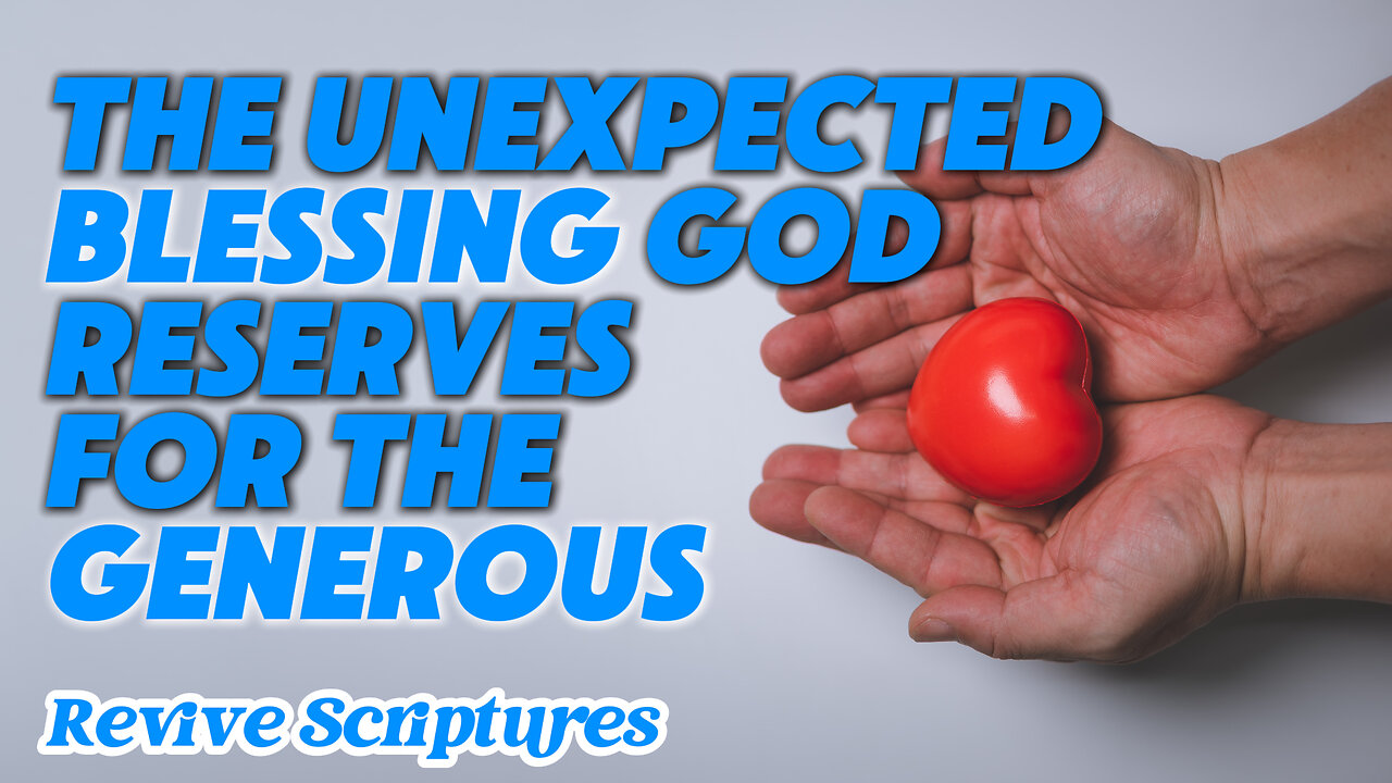 The Unexpected Blessing God Reserves for the Generous | Blessed Are the Givers | Spurgeon Devo