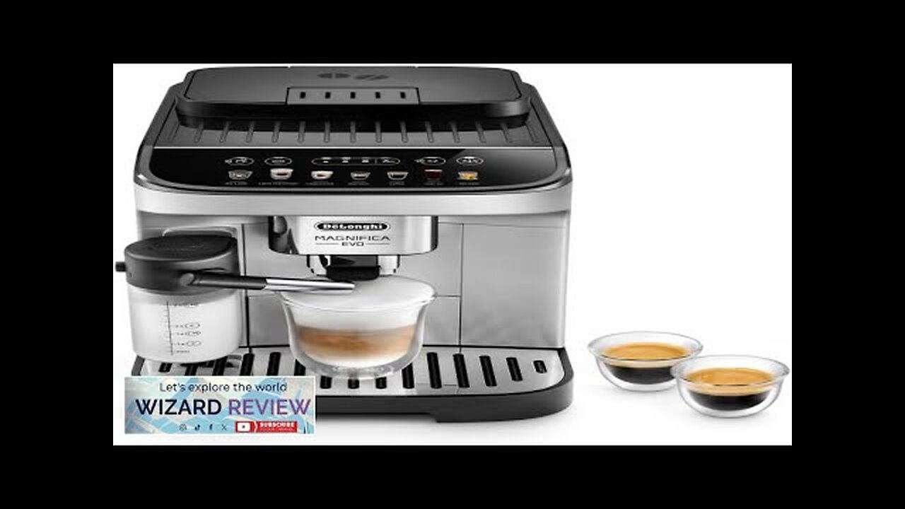 De'Longhi Magnifica Evo with LatteCrema System Fully Automatic Machine Bean to Cup Review