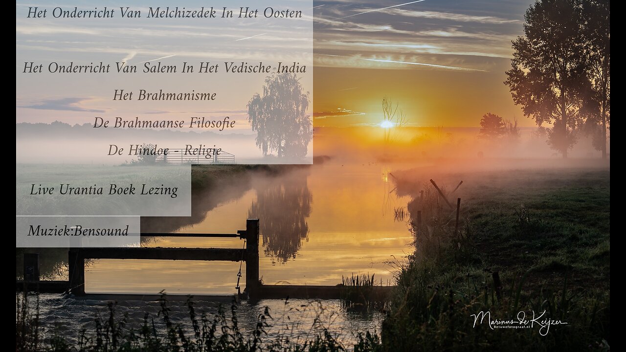 Het Onderricht van Melchizedek in Het Oosten