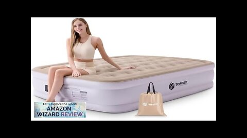 Air Mattress Queen with Built in Pump Blow up Mattress 18 Inch Review