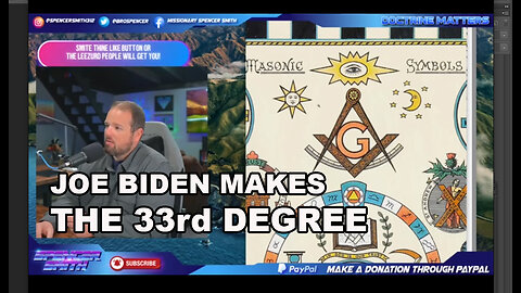 JOE BIDEN MAKES THE 33rd DEGREE, SPENCER SMITH 2025