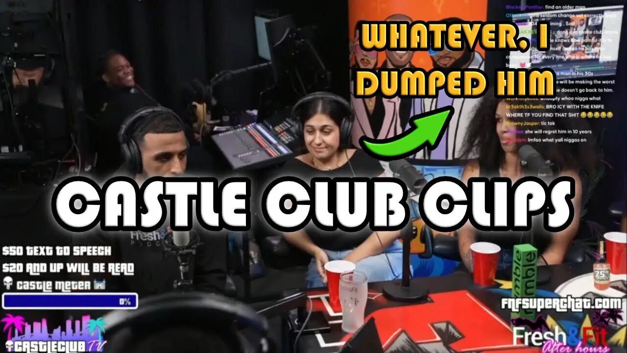 Castle Club Chick Claimed That She DUMPED Her Ex But Got CAUGHT Lying