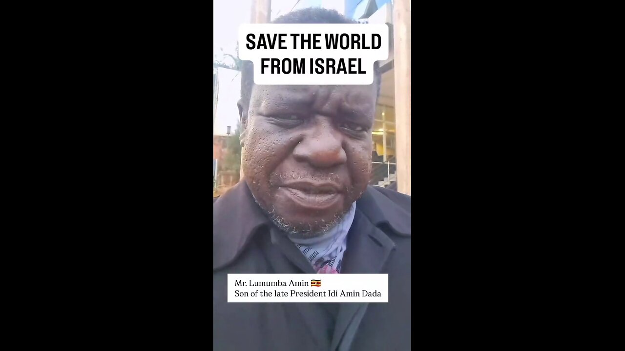 Save The World From Israel!
