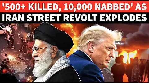 Iran EXPLODES: 500+ Killed, Khamenei Activates Missiles Against Israel & U.S As Trump Weighs Options