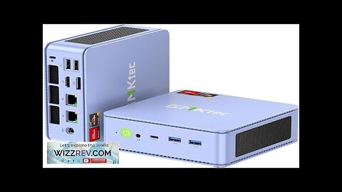 GMKtec Nucbox M5 Plus Gaming Mini PC AMD Ryzen 7 5825U Review