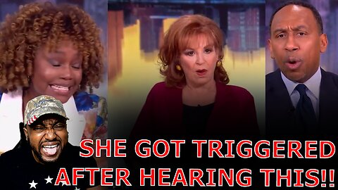 Karine Jean Pierre TRIGGERED After Stephen A DISMANTLES Joy Behar Denying TRUMP Election MANDATE!