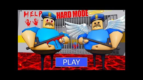 HARD MODE Roblox Barry's Prison Run Obby Walkthrough FULL GAME (#Roblox) #obby