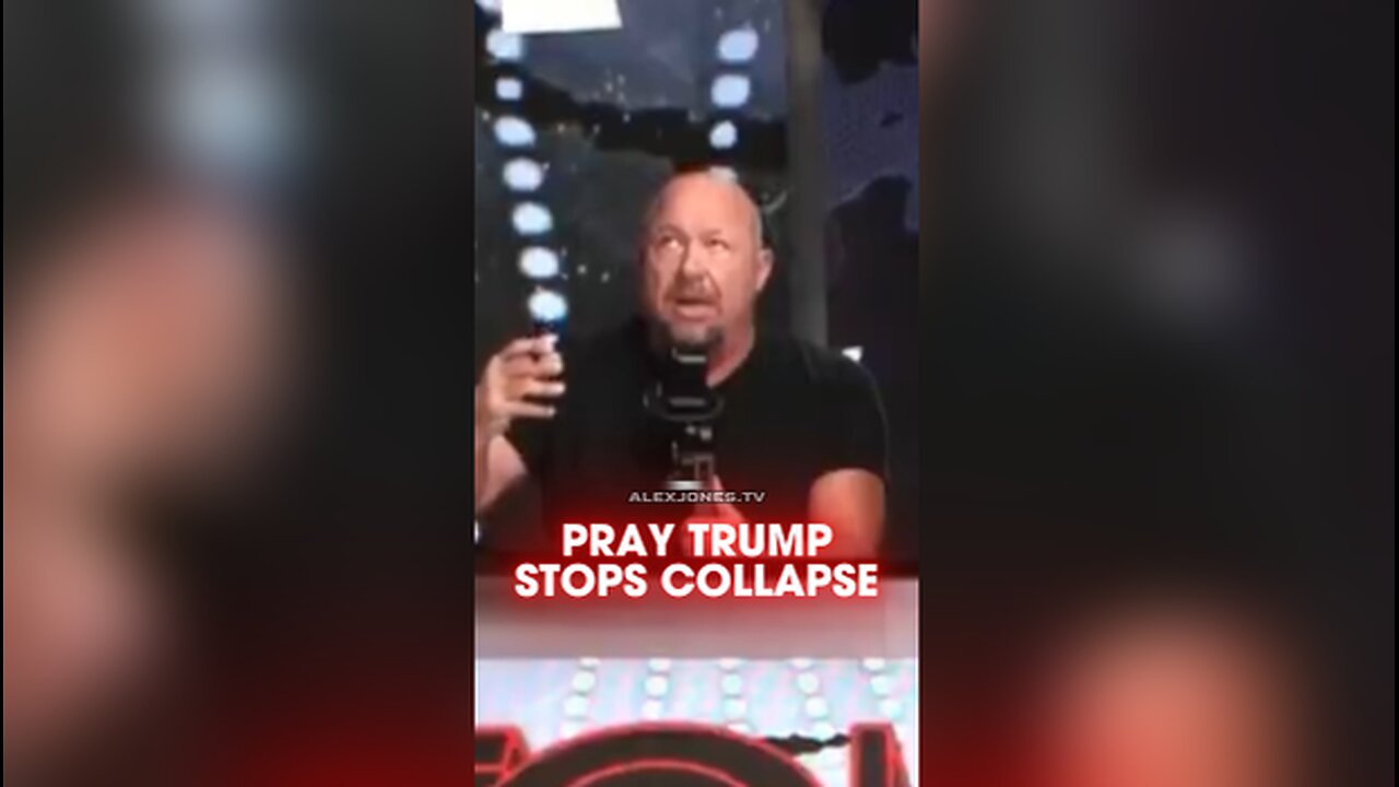 Alex Jones: Trump Trying To Stop Another Depression To Save Civilization - 11/7/25