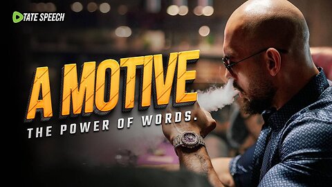 A motive - Power Of Words | Motivational Speech (Andrew Tate Speech)