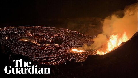 Kilauea volcano begins erupting on Hawaii's Big Island