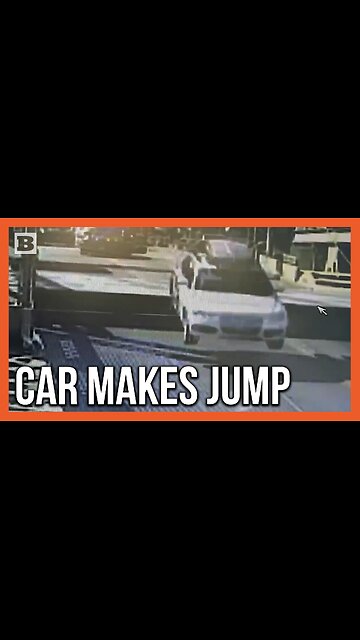 Pure Cinema! Car Busts Through Barrier, Jumps Over Drawbridge in Seattle