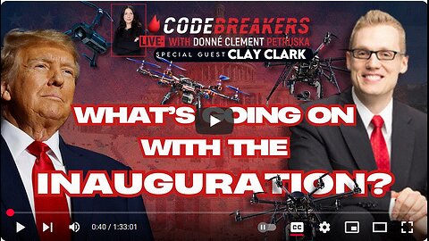 CODEBREAKERS WITH CLAY CLARK - THE INAUGURATION