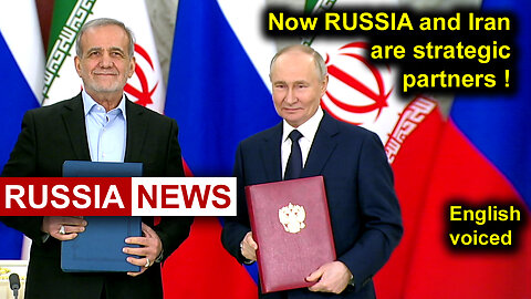 Russia and Iran signed a comprehensive strategic partnership agreement!