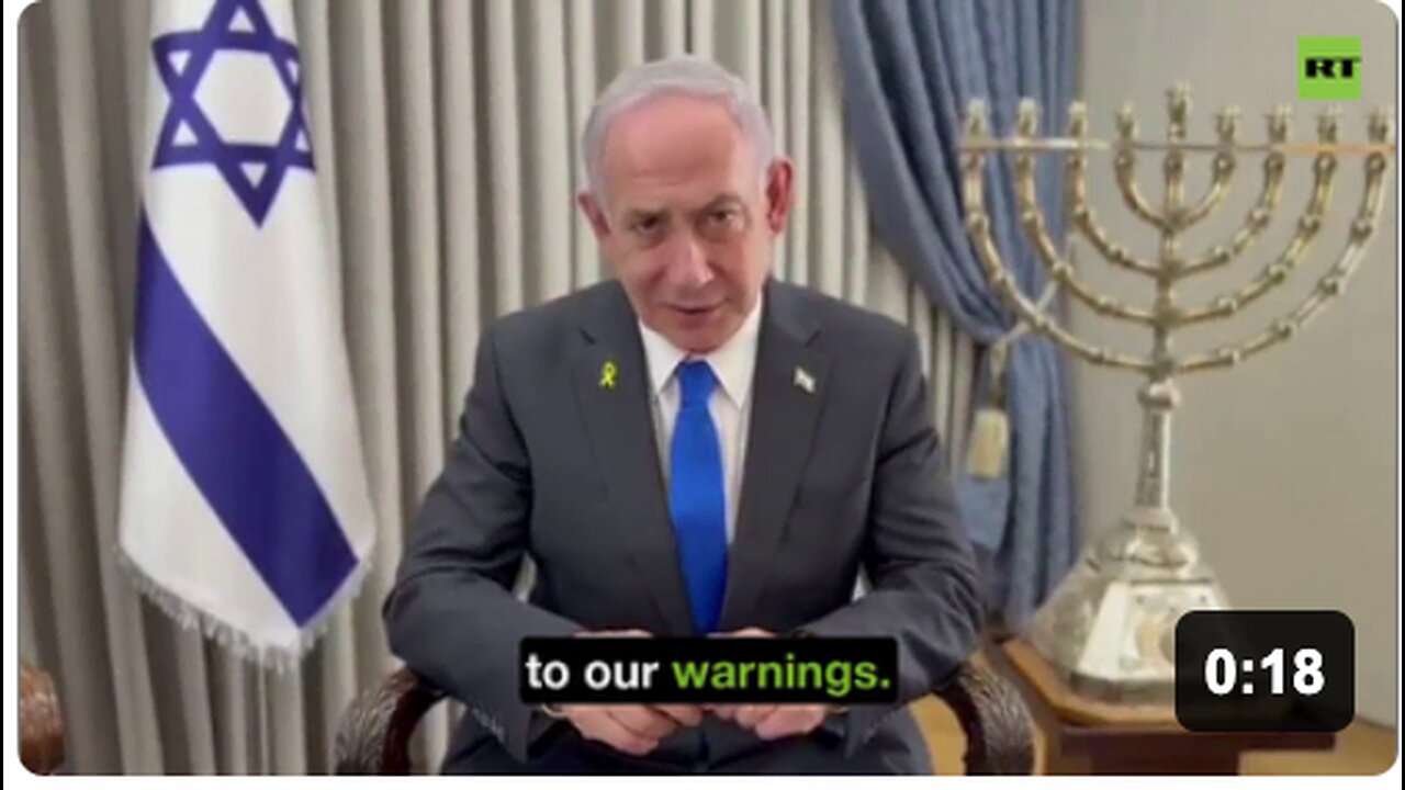 Netanyahu threatens Western governments worldwide