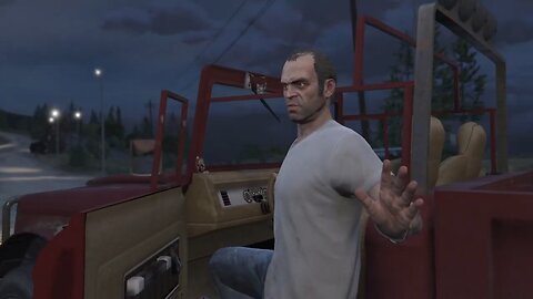 GTA 5 this is the only part I can watch on something sensible with the sound on not mute