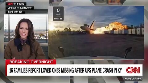UPS plane crash near the Louisville airport