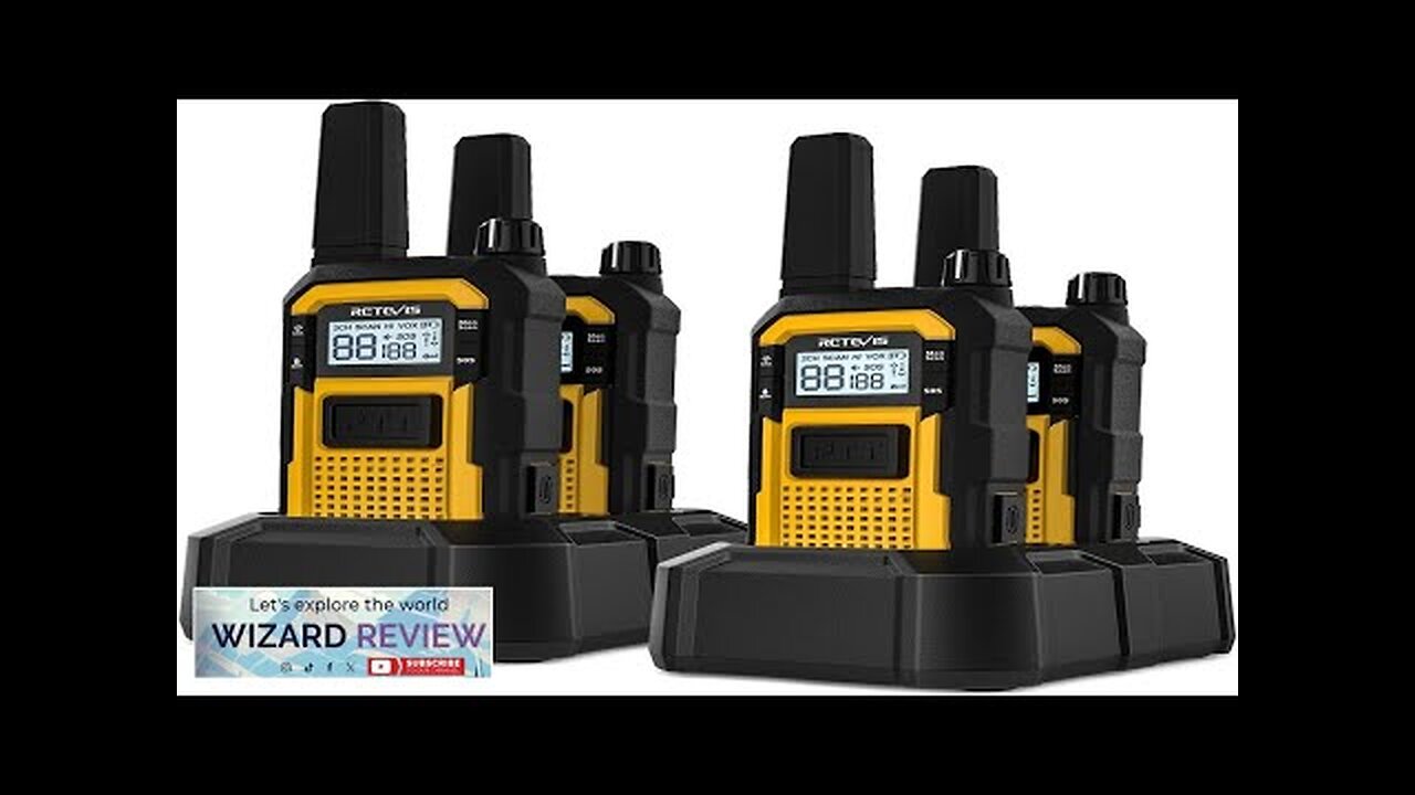 Retevis RB48 Heavy Duty Walkie Talkies Waterproof Two Way Radio Advanced Triple Review