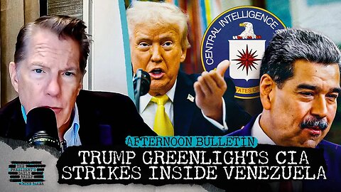ESCALATION: Trump Greenlights CIA Strikes Inside Venezuela & Europe’s High-Tech Border Plan Revealed