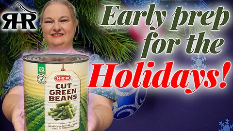 Preparing for the Holidays ❤️ Make-Ahead Green Bean Casserole & Cornbread Stuffing!