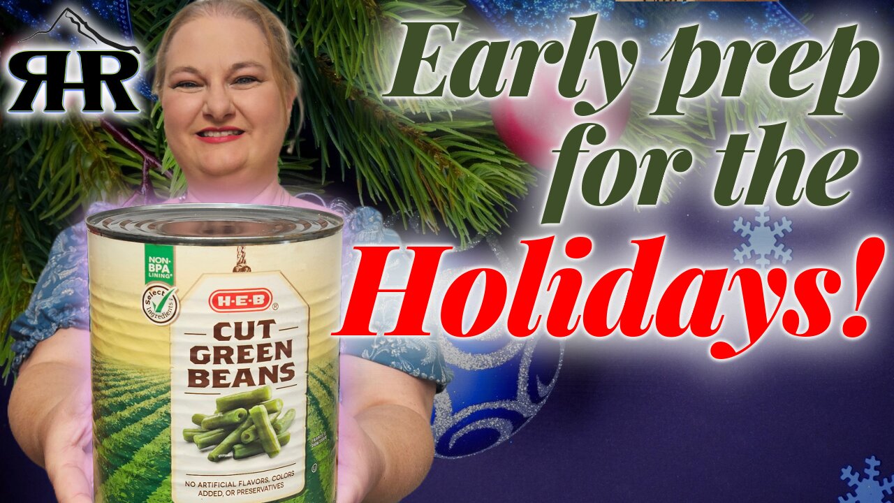 Preparing for the Holidays ❤️ Make-Ahead Green Bean Casserole & Cornbread Stuffing!