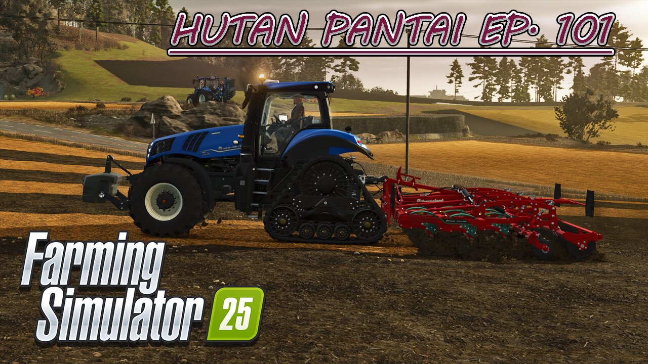 Selling Bread. Buying a Screw Conveyor. Cultivating. |4k| HUTAN PANTAI EP. 101 | Farming Simulator 25
