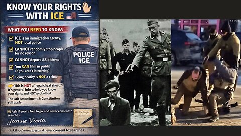 IT'S HAPPENING ICE IS LITERALLY BREAKING DOWN DOORS OF AMERICAN CITIZENS IN 1930'S GESTAPO-STYLE RAIDS
