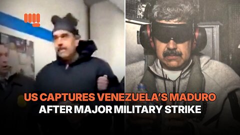 US CAPTURES VENEZUELA’S PRESIDENT AFTER MAJOR MILITARY STRIKE