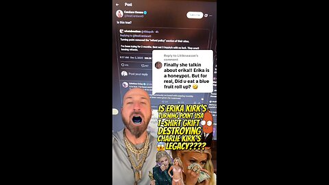 Is #ErikaKirk Destroying #TPUSA and the Legacy of #CharlieKirk with her T-Shirt Donation Grift?