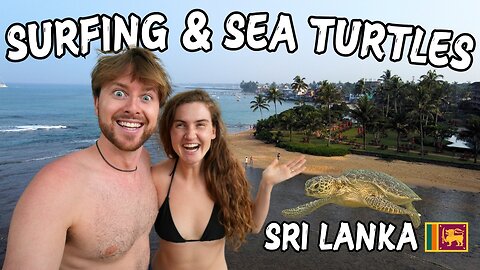 Is Hikkaduwa Sri Lanka's BEST Beach Vacation Spot? | Sea Turtles and Surfing...🇱🇰 🇱🇰 🇱🇰