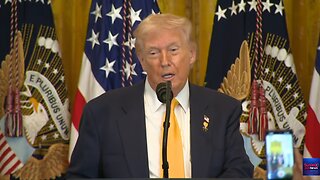 President Trump participates in Black History Month reception