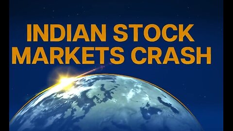 INDIAN STOCK MARKET CRASH