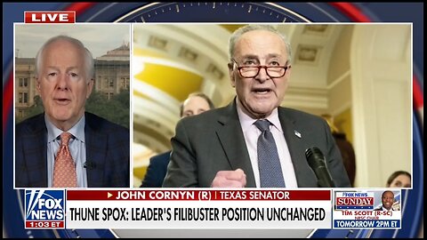 Sen John Cornyn: Govt Shutdown Is Schumer's Dumpster Fire