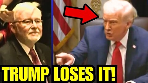 Trump ERUPTS on LIVE TV in NIGHTMARE PRESSER