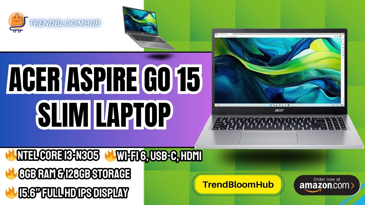 🌱💻 Acer Aspire Go 15 – Affordable, Eco-Friendly, and Efficient! 🚀