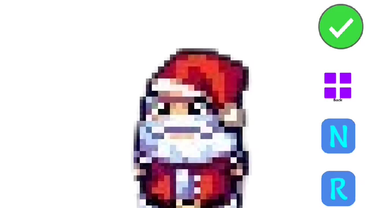 How to test separate sprites | Sprite animation player - Get it on Google Play & Itchio #santaclaus