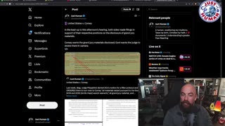 Judge in Comey Case to Review Grand Jury Material and Proceedings