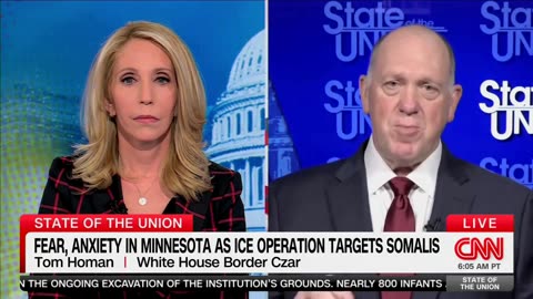 Tom Homan Sets CNN Host Straight After Suggestion ICE Targets Migrants Based On Appearance